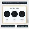 Verliebt Verlobt Verheiratet Eure Sternenkarte — personalisiertes Sternenkarten-Poster - Schweiz