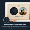 EN_sky view_Anniversary Star Map with Photo