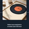 EN_song lyrics_Custom Song Lyrics Art