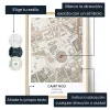Mapa del Estadio Camp Nou de FC Barcelona