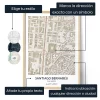 Mapa del Estadio Santiago Bernabéu de Real Madrid