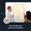 Mapa del Estadio Santiago Bernabéu de Real Madrid