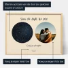 Aangepaste Sterrenkaart Met Foto — gepersonaliseerde sterrenkaart print