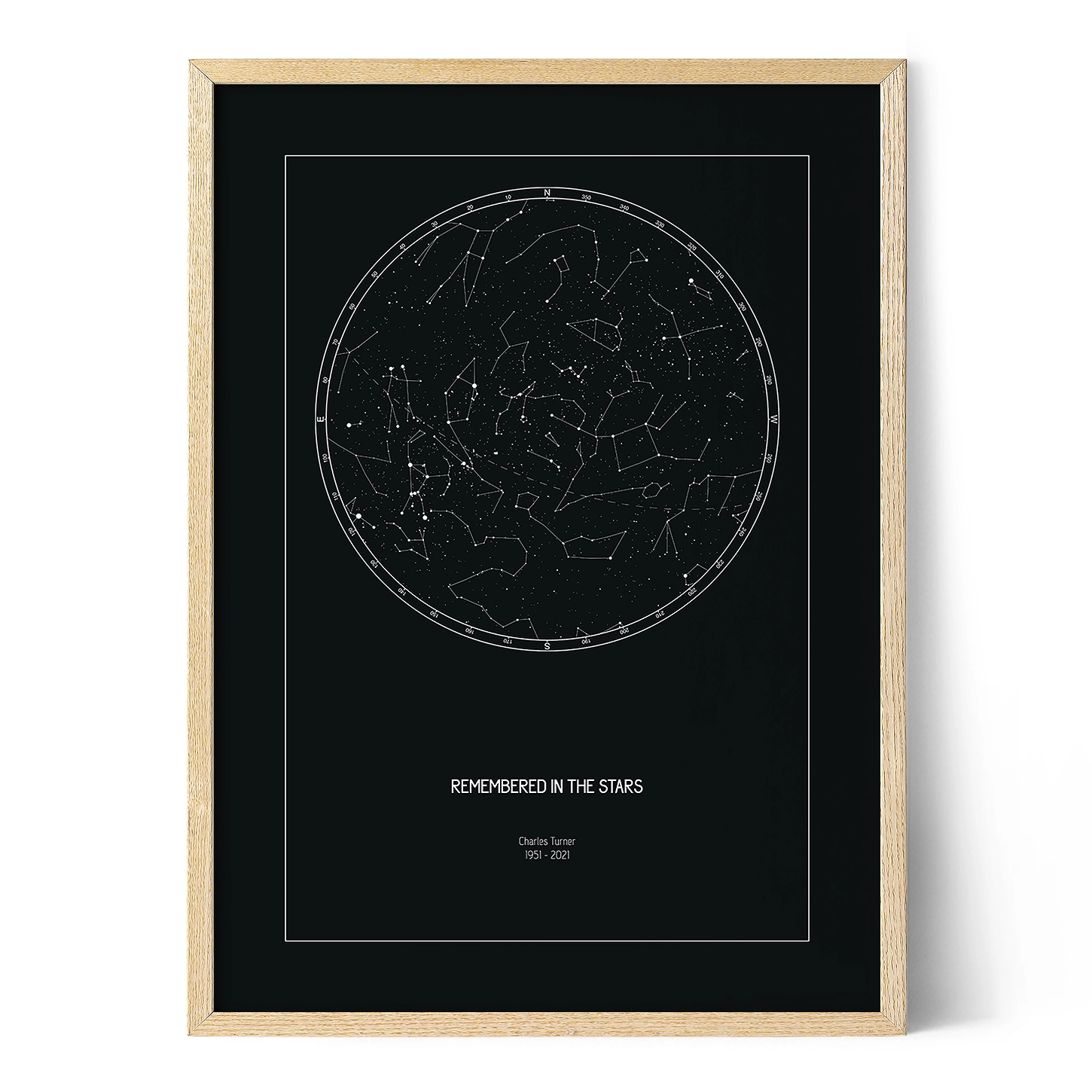 Remembered in the Stars - Positive Prints
