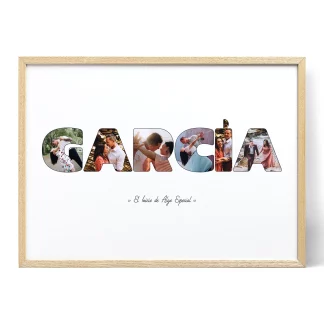 Packshot_ES_Newlyweds Letter Photo Collage product image