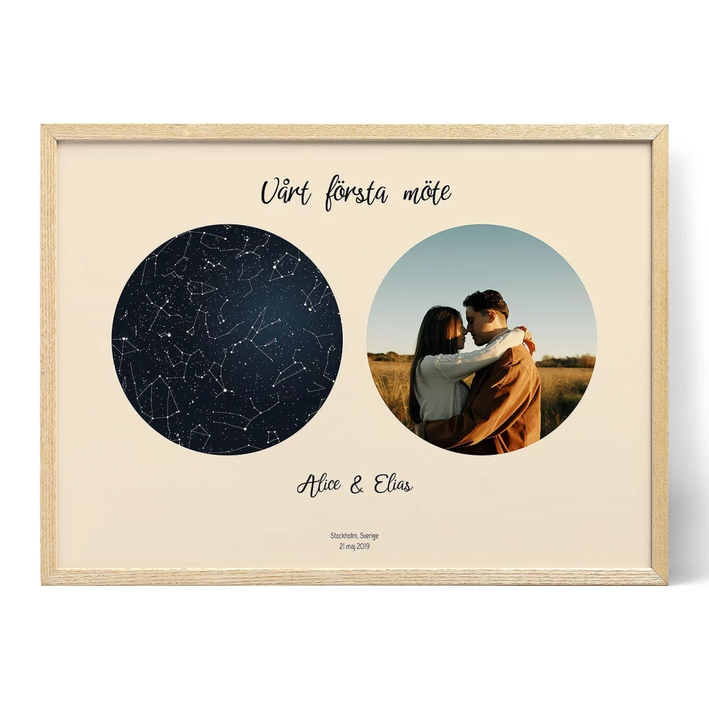 SE_PACKSHOT_Digital Star Map with Photo product image