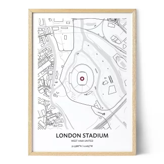 West Ham United London Stadium Map