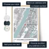Graduation Map — personalised gift for him