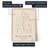 Custom Line Art — gepersonaliseerde kunstprint