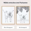 Benutzerdefinierte Strichzeichnungen-Kunstwerk 7