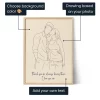 Custom Line Art — personalised art print