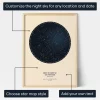 Digitale Sterrenkaart — gepersonaliseerde sterrenkaart print