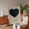 Dzień, w Którym Zostaliście Moimi Dziadkami — personalizowany plakat artystyczny