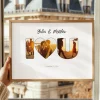 I Love You Letter Photo Collage