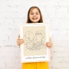 Dessin au trait de Grand-mère 2