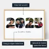 Afstudeerjaar Foto Collage — gepersonaliseerde fotomuurkunst