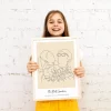 Grandma Line Art 2