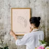Mama Plakat Line Art 2