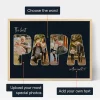 Grandpa Letter Photo Collage — personalised photo wall art print