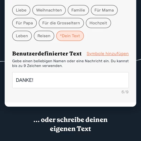 Buchstaben Collage