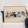 Collage Photo de Lettres Amour — affiche artistique personnalisée