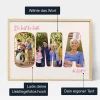 Fotocollage Fuer Deine Oma — personalisierter Foto-Wandkunst-Druck - Schweiz