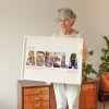 Collage de letras para la abuela — regalo personalizado para ella