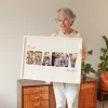 Granny Letter Photo Collage — personalised photo wall art print