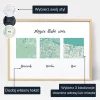 Miejsca Ktore Nazywalismy Domem — personalizowany plakat artystyczny