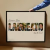 Collage Fotografico di Laurea — stampa artistica personalizzata