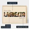 Collage Fotografico Di Laurea — stampa artistica personalizzata