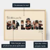 Collage Photo De Lannee Du Diplome — affiche artistique personnalisée