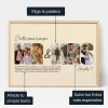 Collage Foto Carta De Boda — impresión artística personalizada
