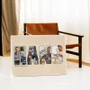 Fotocollage mit Namen und Buchstaben — personalisierter Foto-Wandkunst-Druck - Schweiz