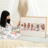 Collage Photos du Prénom de Bébé — cadeau personnalisé bébé et famille