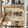 Mr & Mrs – Foto collage — regalo di nozze personalizzato