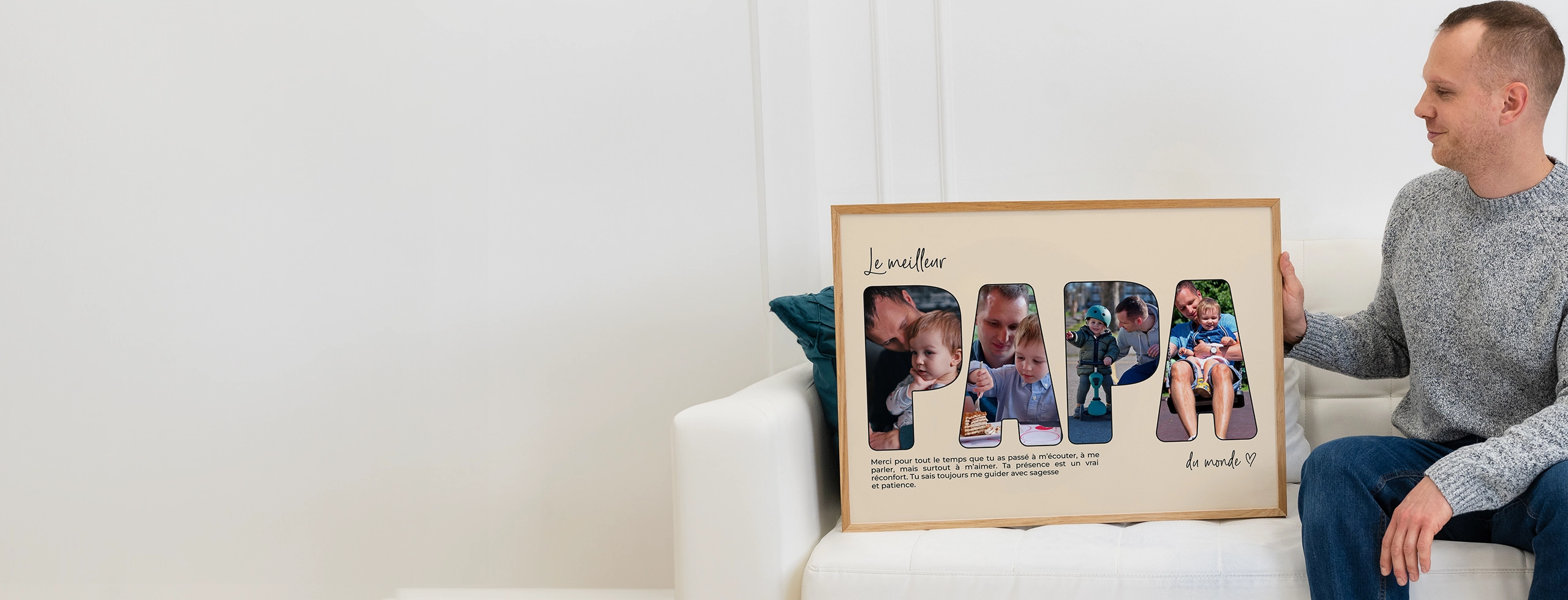 Father's Day Photo Collage FR Hero