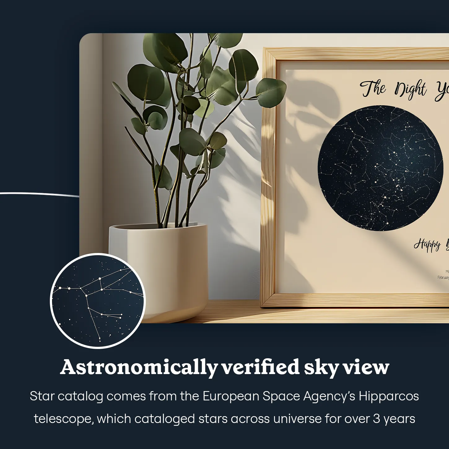Moon and the Stars - Positive Prints