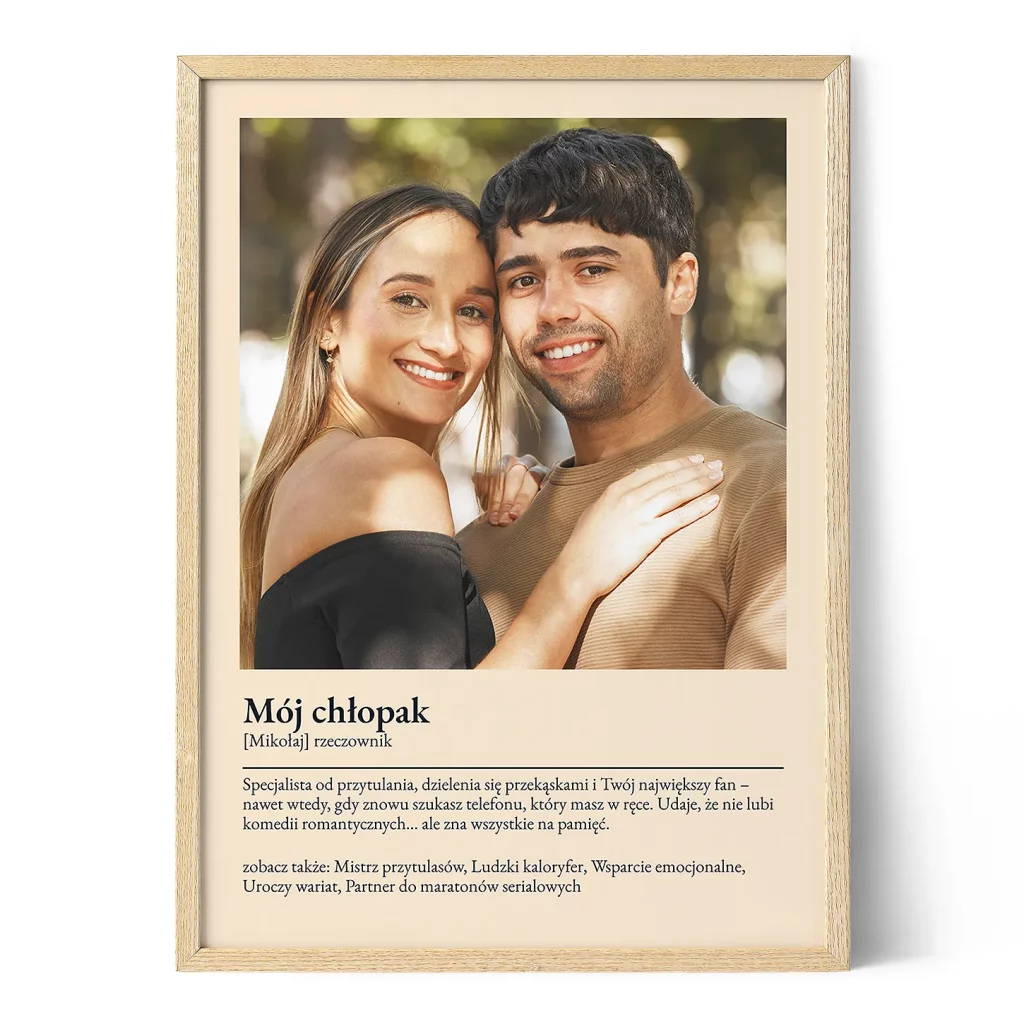 Mój chłopak - Plakat z definicją 1