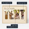 Buchstaben Foto Collage — personalisiertes Geschenk für Ihn - Schweiz