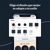 ES 4 Mapa estelar triple con foto diseño