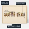 Collage Photo De Lettre — cadeau personnalisé pour lui