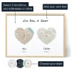 Love Knows No Distance Map For Mum