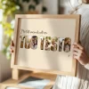 Foto collage personalizzato con lettere — regalo personalizzato per lui