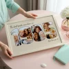 Födelsedag med årtal fotokollage — personlig fotoväggtavla