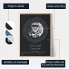Poster Conmemorativo Con Letra De Cancion — impresión artística personalizada