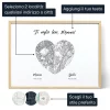 Mamma E Figlio Mappa — regalo personalizzato per lei