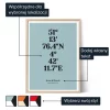 Plakat Wspolrzedne Gps — personalizowany portret zwierzaka