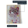 Abstraktes individualisiertes Katzen-Porträt