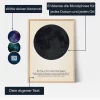 Neumondkunst — personalisiertes Mondphasen-Poster - Schweiz